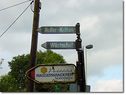Wegweiser - Heiler-Kotten, Wstenhof