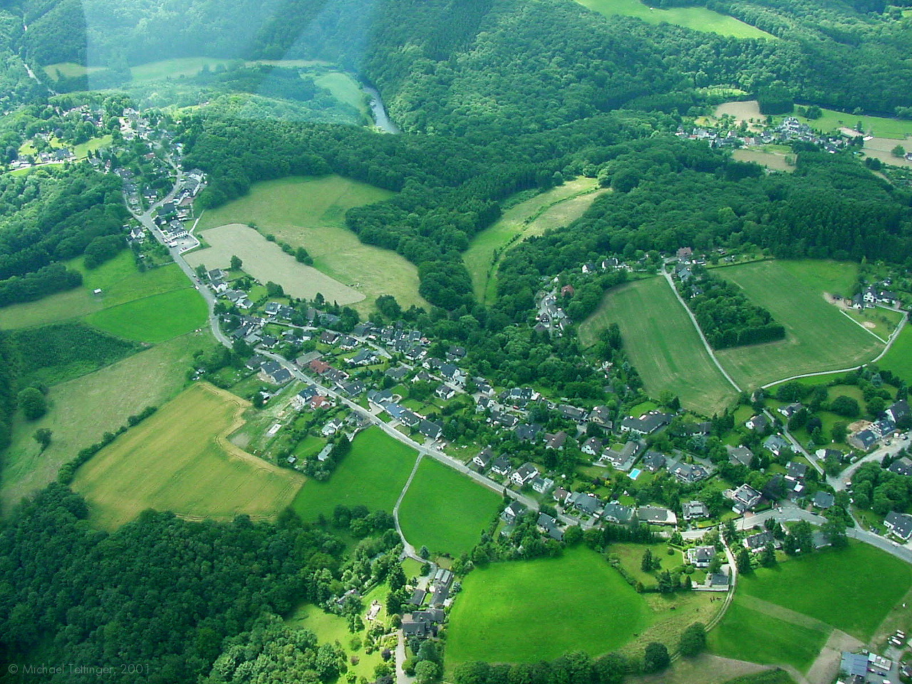 Luftbild: Solingen-Hsten, Juni 2001