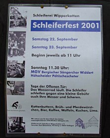 [Bild] Ankndigung Fest 2001