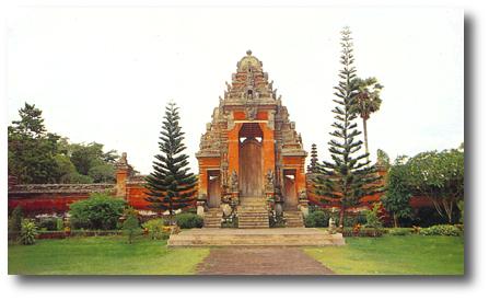 [Postkarte] Taman Ayun Tempel