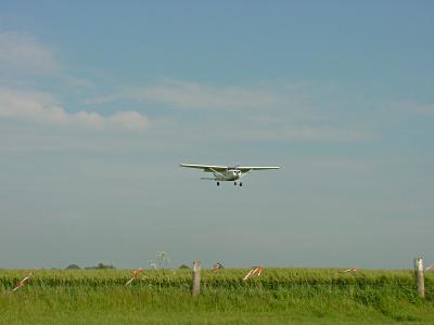 Foto: Neujellingsdorf - Landeanflug