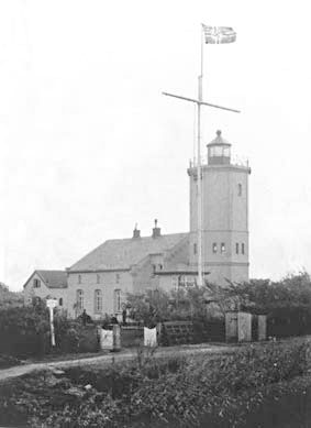 Leuchtturm in Westermarkelsdorf um 1939