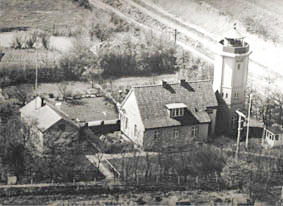 Leuchtturm in Westermarkelsdorf um 1960