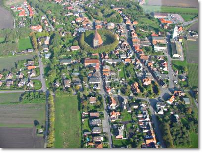 Luftbild: Petersdorf - Kirche