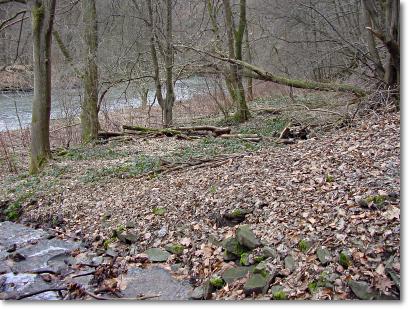 Anschlag Kotten - Mndung des Dorperhofer Baches in die Wupper