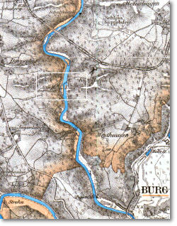 Arnsberger Kotten - Karte von A.Hofacker 1898