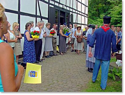 Foto: Abschlussfeier der Solinger Stadtfhrer 2003