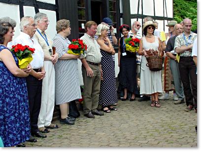 Foto: Abschlussfeier der Solinger Stadtführer 2003