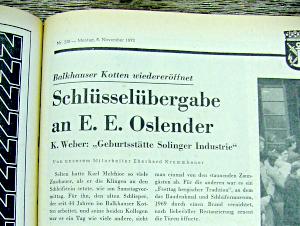 Artikel: ST - Balkhauser Kotten - 6.11.1972