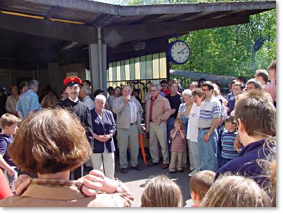 Foto: Bahnsteig Schaberg