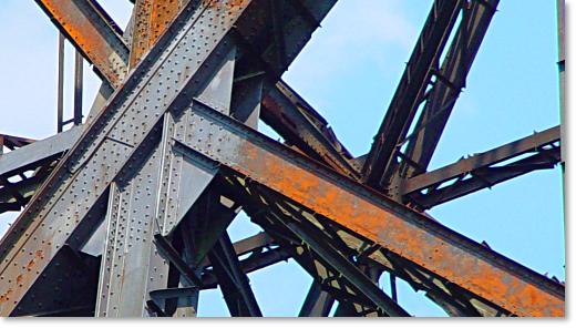 Foto: Detail der Mngstener Brcke