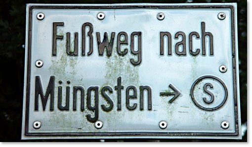 Klingenpfad - Fuweg nach Mngsten