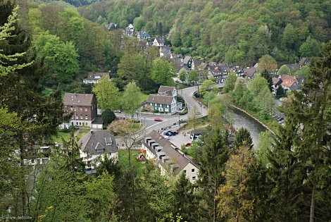 Blick auf Solingen-Unterburg