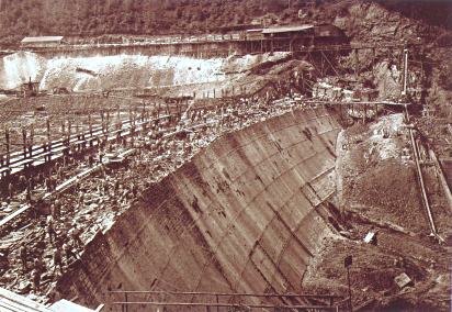 Foto: Baustelle im Sengbachtal