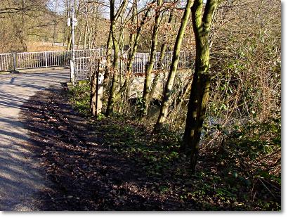 Hohlenpuhler Kotten - alte Brcke ber den Untergraben