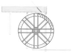 oberschlchtiges Wasserrad
