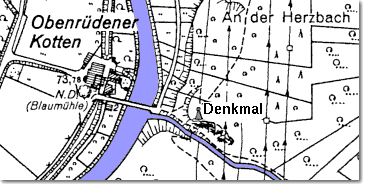 Denk Mal - Lageplan