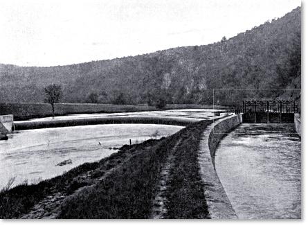 Foto: Wehranlage bei Neuenkotten