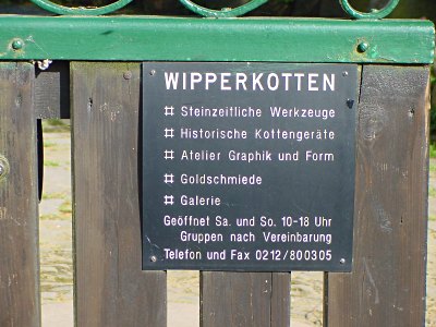 [Bild] Schild - Wipperkotten