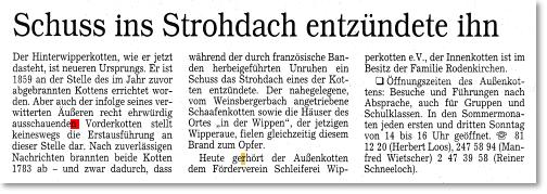 Scan: Solinger Morgenpost - Dienstag, 21. Oktober 2003 - Nr. 244 * SM-L2