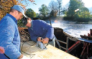 [Bild] Handwerker am Wipperkotten