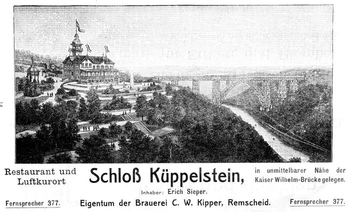Anzeige aus dem Remscheider Adressbuch 1910