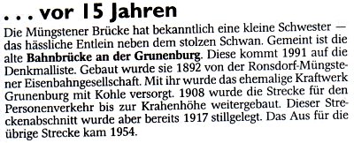 Solingen vor 15 Jahren