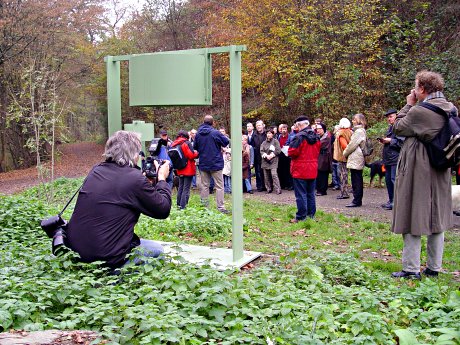 Geladene Taufpaten an den Regen-Hrtonnen, Grillplatz Eschbachtal