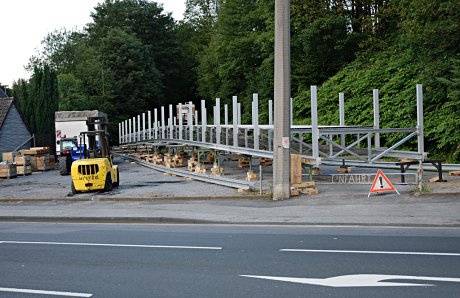 Foto: Systembrücke der Firma pml in Gräfrath