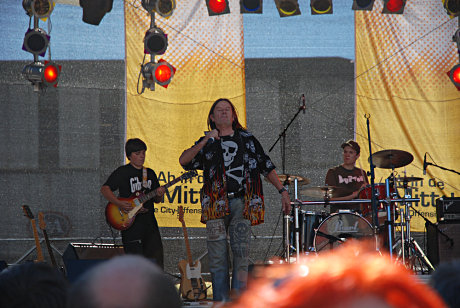 Foto: Wolfgang (Coco) Teuber und die Jan Schwarte Blues Band