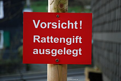 Foto: Rattengift ausgelegt