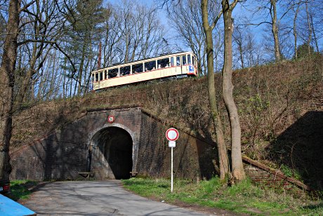 Foto: Straenbahn am Schtt