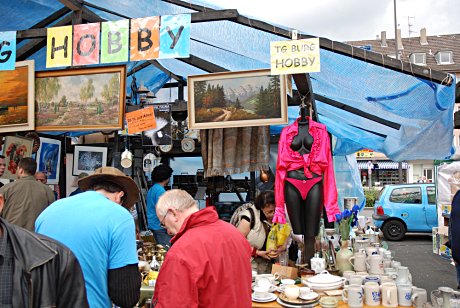 Foto: Trdelstand auf dem Solinger Zppkesmarkt