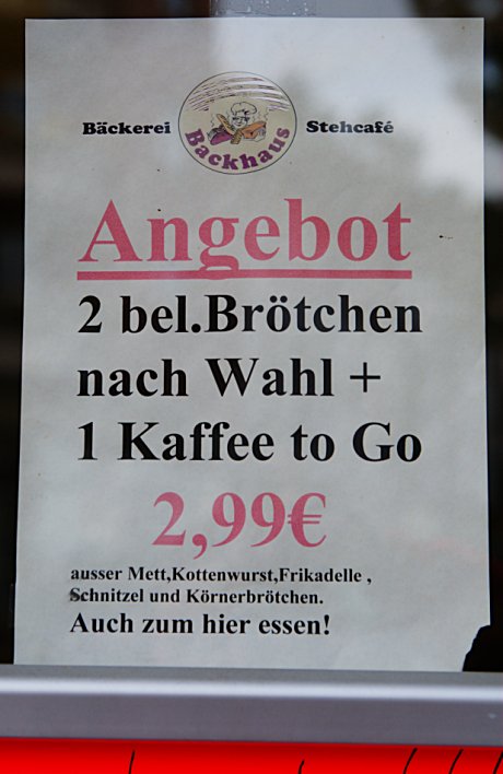 Foto: Werbebotschaft