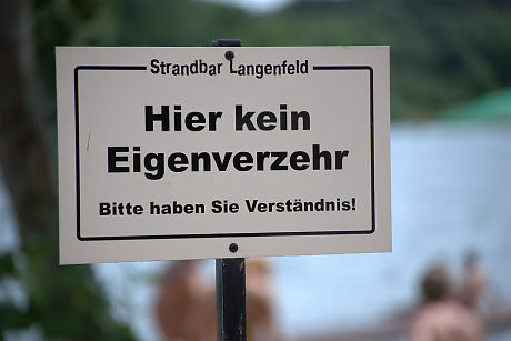 Foto: Hinweisschild