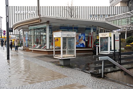 Foto: Karstadt und Hedderich-Pavillon