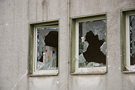 Foto: Ltzowstrae, Detail Fenster