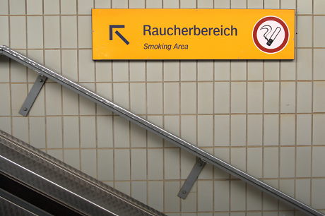 Foto: Raucherbereich