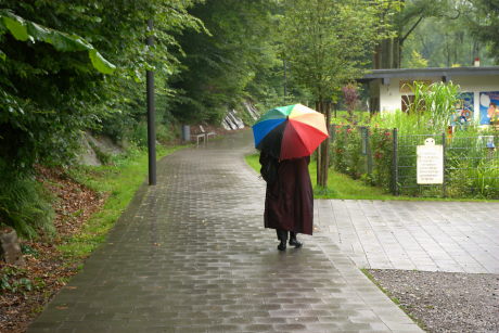Foto: Regenschirmträger