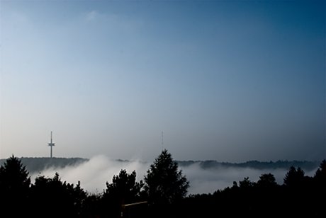 Foto: Morgennebel im Tal der Wupper