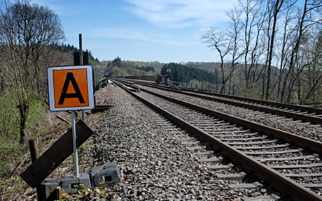 Foto: Gleise zur Mngstener Brcke