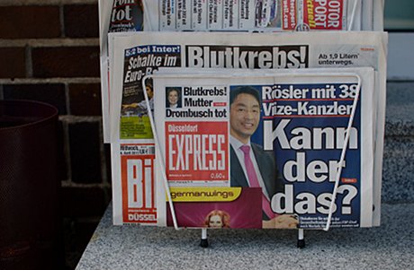 Foto: Titelblatt einer Klner Boulevardzeitung