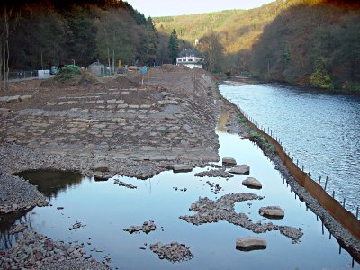 Baustelle Brckenpark Mngsten