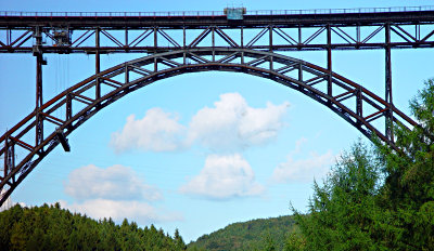 Wolkenformation hinter der Mngstener Brcke