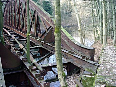 Sthlerne Bogenbrcke ber die Wupper zu Mngsten