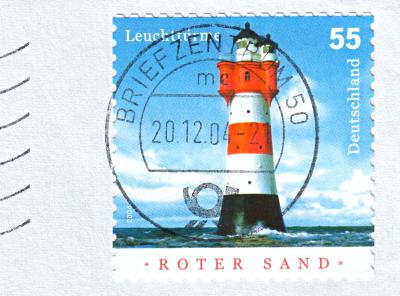 Briefmarke: 2004 Roter Sand