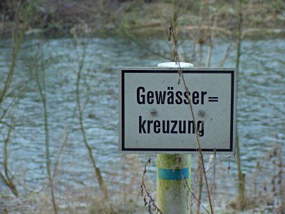 Foto: Gewässerkreuzung - Wupper, Glüder