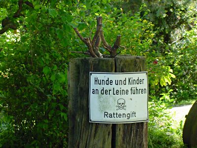 Foto: Rattengift - Hunde und Kinder an die Leine