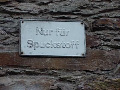 Nur fr Spuckstoffe